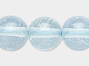 blue topaz gemstone beads with brilliant sparkle